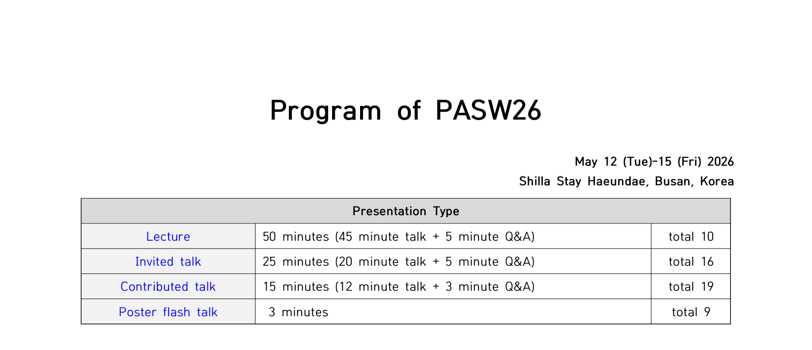 program